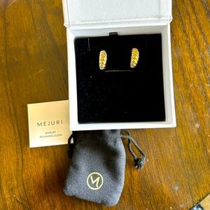 Mejuri croissant dome hoops